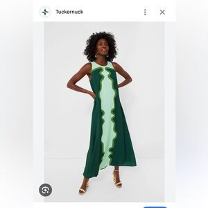 Tuckernuck Green Halter Sheath Maxi Dress
Perfect condition, worn once